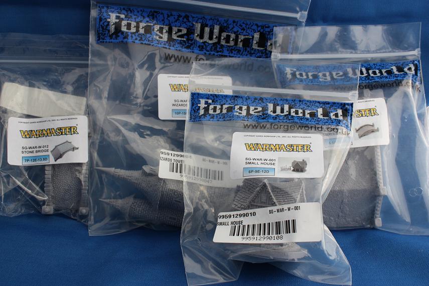 A batch of 10mm Forge World products in utero