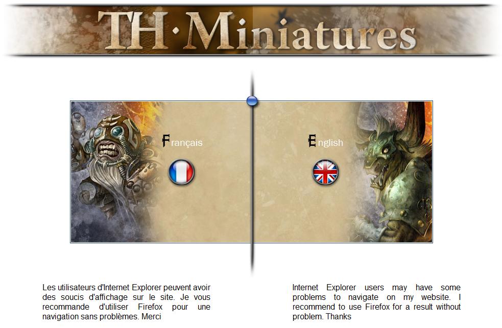TH Miniatures, in English and French