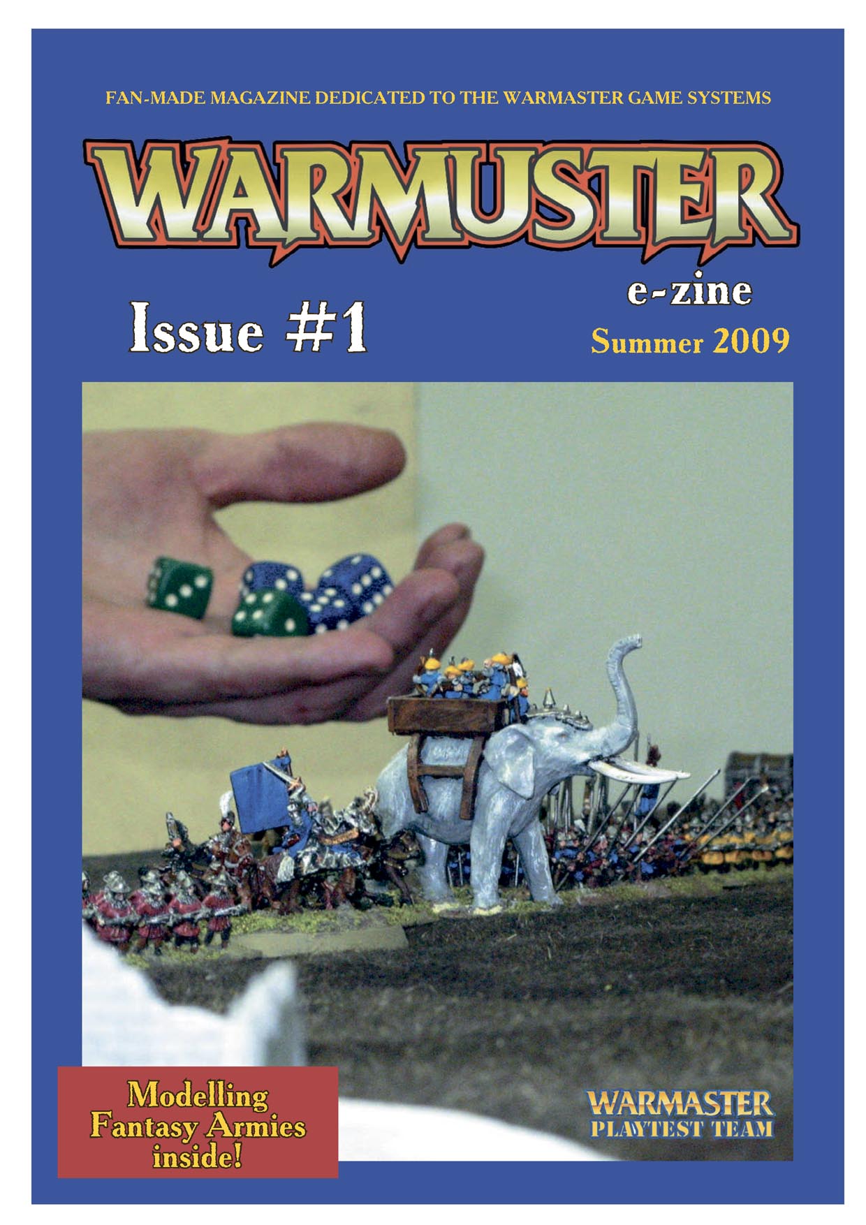 The inaugural issue of Warmuster