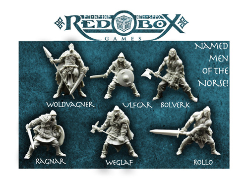 Red Box Games Norse Warriors on Kickstarter