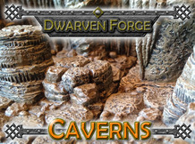 Dwarven Forge's Caverns - Dwarvenite Game Tiles Mini Terrain
